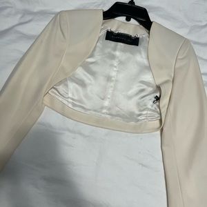 Barbara Bui crop white blazer